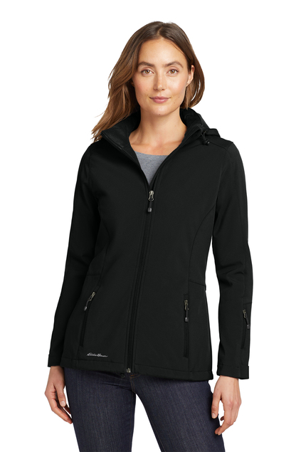 NEW Eddie Bauer® Ladies Hooded Soft Shell Parka. - Image 2