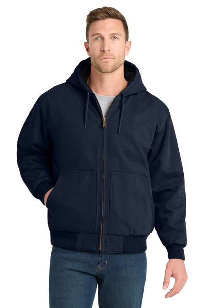 CornerStone® Washed Duck Cloth Insulated Hooded Work Jacket - Image 4