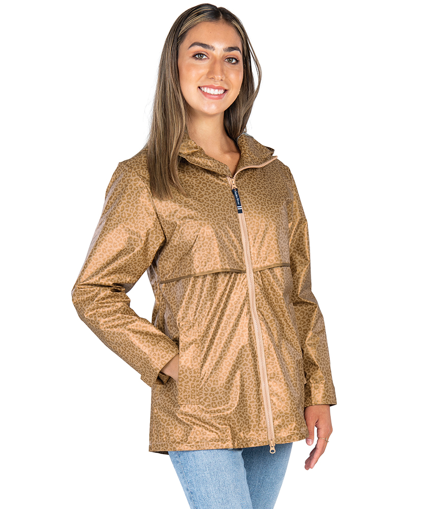 Women's Animal Print New Englander® Rain Jacket