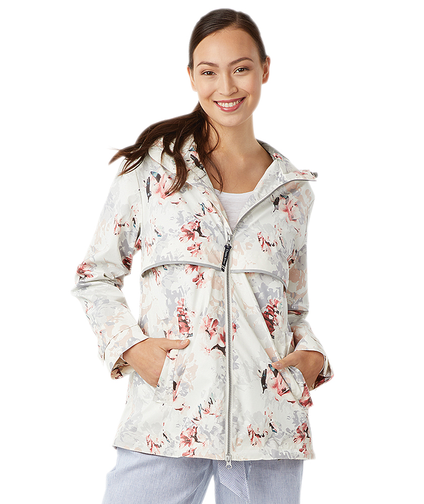 Women's New Englander® Floral Printed Rain Jacket