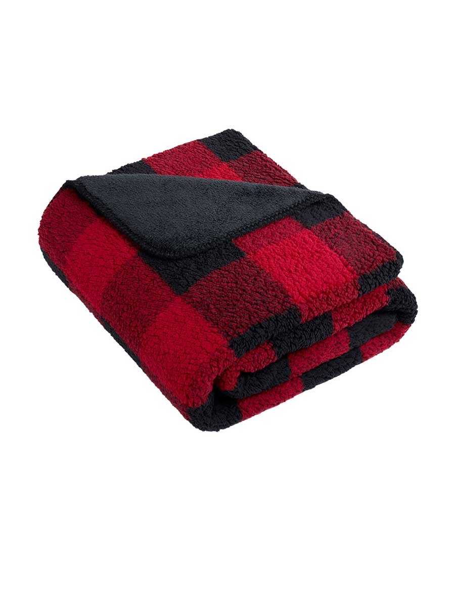 Port Authority® Double-Sided Sherpa/Plush Blanket