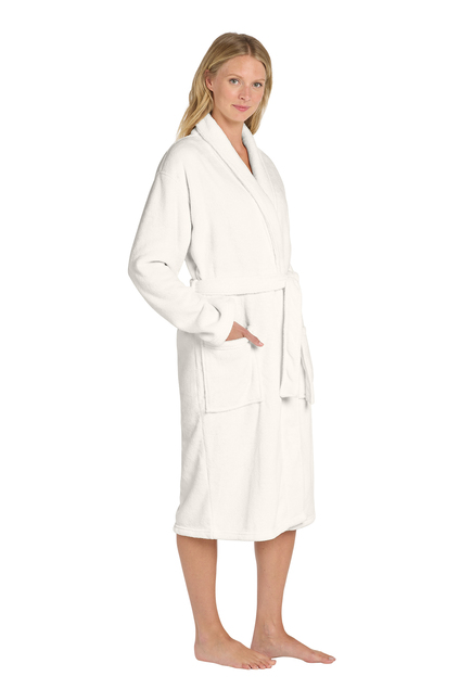 Port Authority® Plush Microfleece Shawl Collar Robe - Image 3