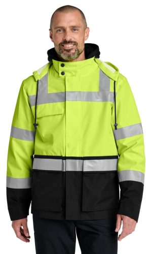 CornerStone® ANSI 107 Class 3 Waterproof Ripstop 3-In-1 Parka