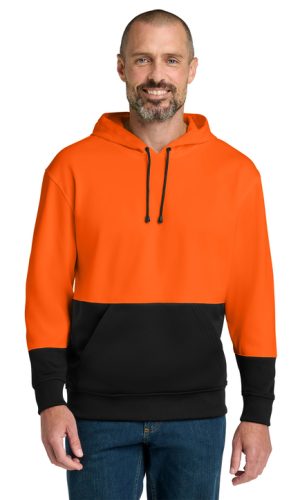 CornerStone® Enhanced Visibility Fleece Pullover Hoodie