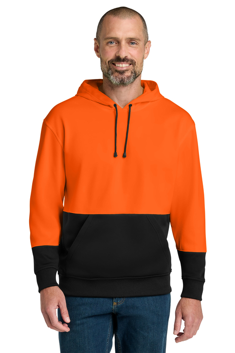 CornerStone® Enhanced Visibility Fleece Pullover Hoodie