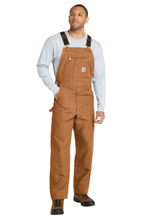 Carhartt® Duck Unlined Bib Overalls