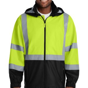 CornerStone® ANSI 107 Class 3 Safety Windbreaker