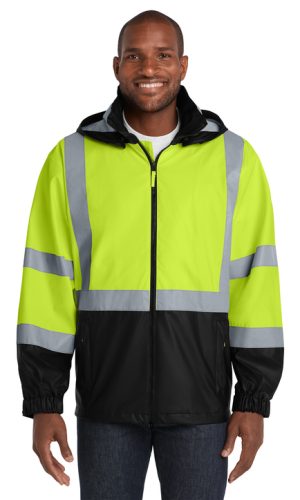 CornerStone® ANSI 107 Class 3 Safety Windbreaker